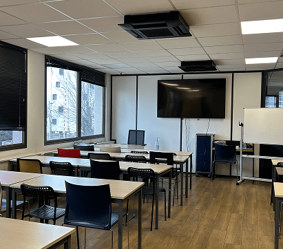 Salle de classe du campus IEF